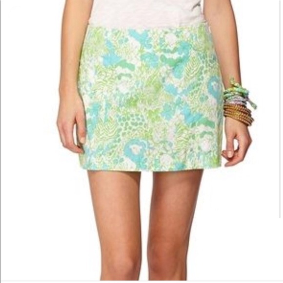 Lilly Pulitzer January Skort in It’s a Zoo - Picture 1 of 7